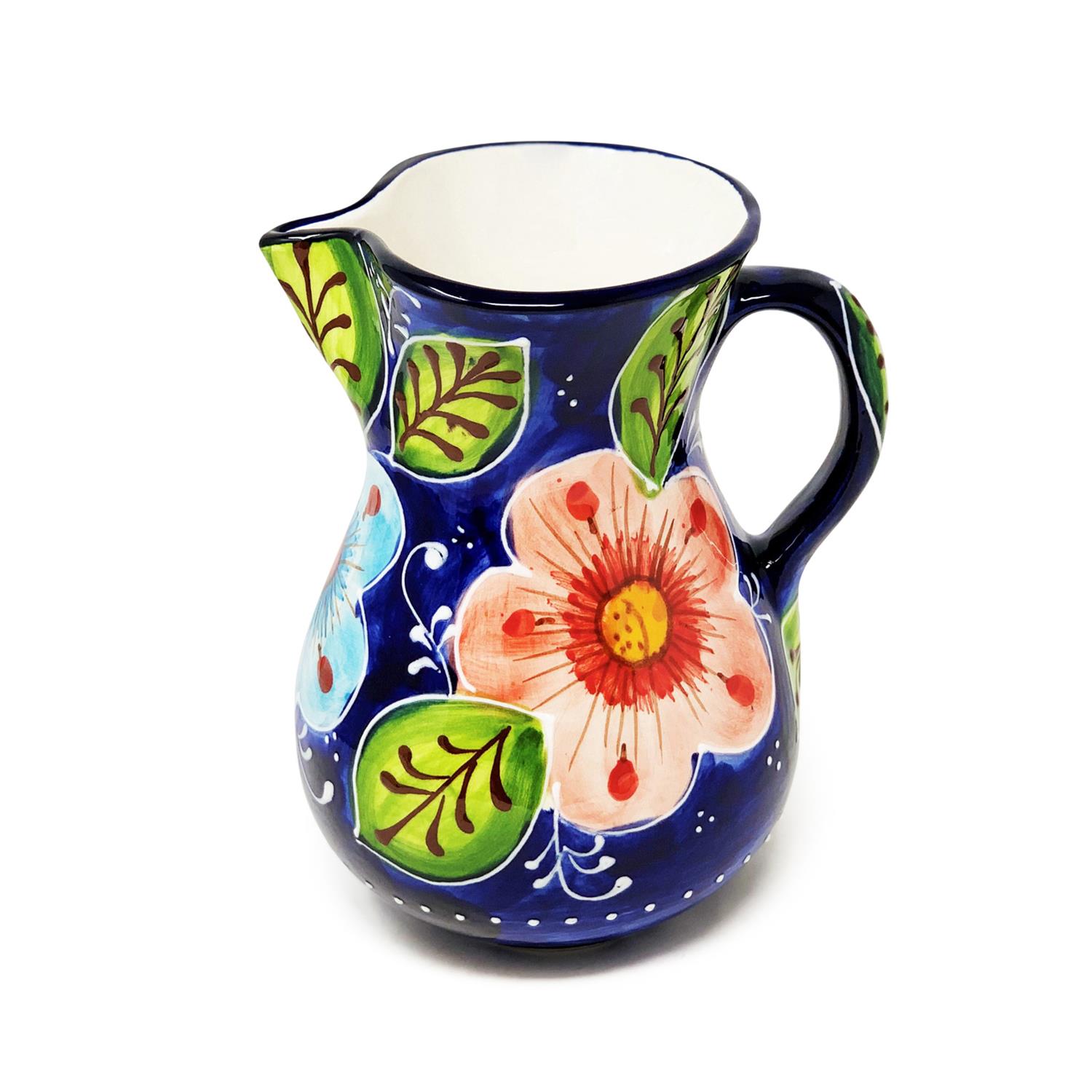 Pourer Pitcher Serving Jug Water Milk Flower Vase Ceramic Home Kitchen Décor 2L - Picture 17 of 18