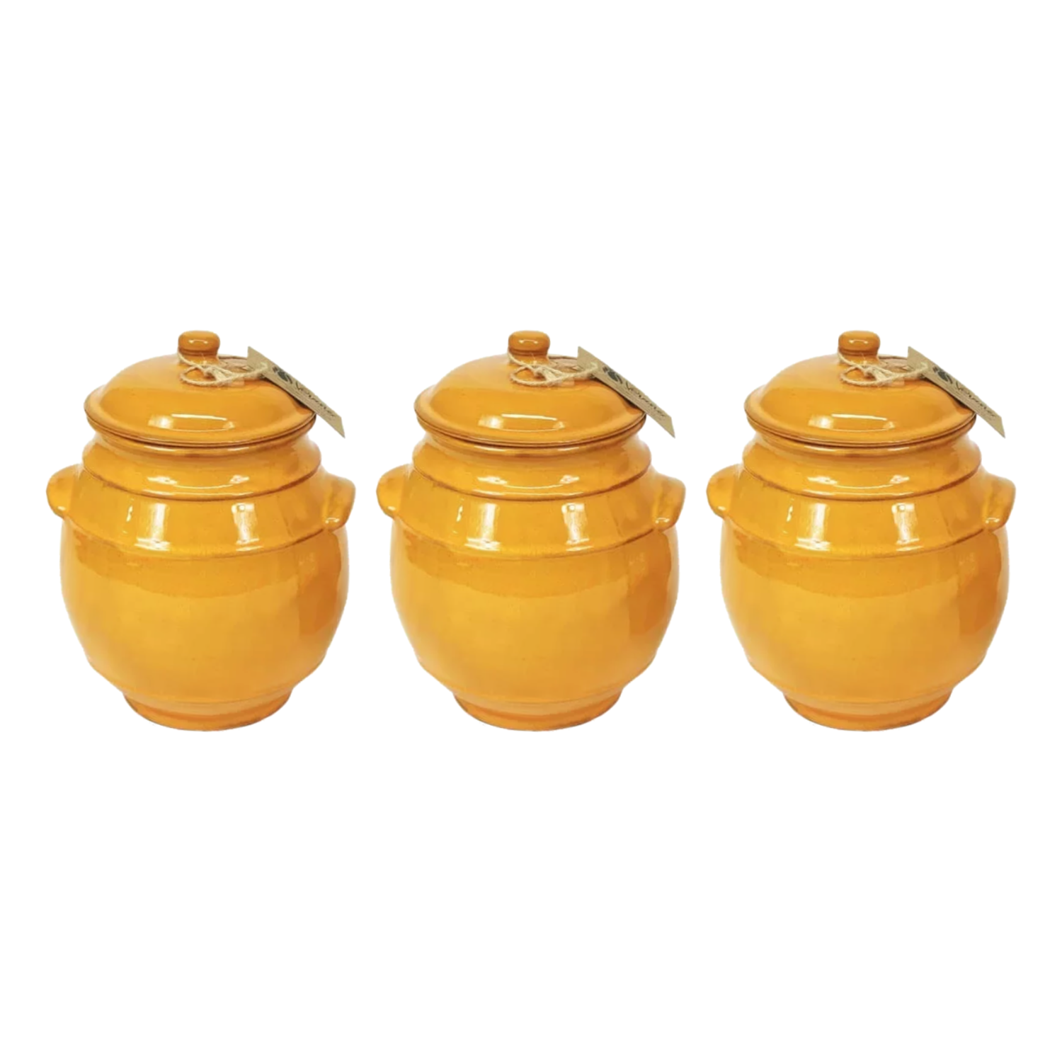 Ceramic Storage Jar w/ Lid Home Kitchen Dining Herb Spice Condiment Caddy Pot - Picture 19 of 27