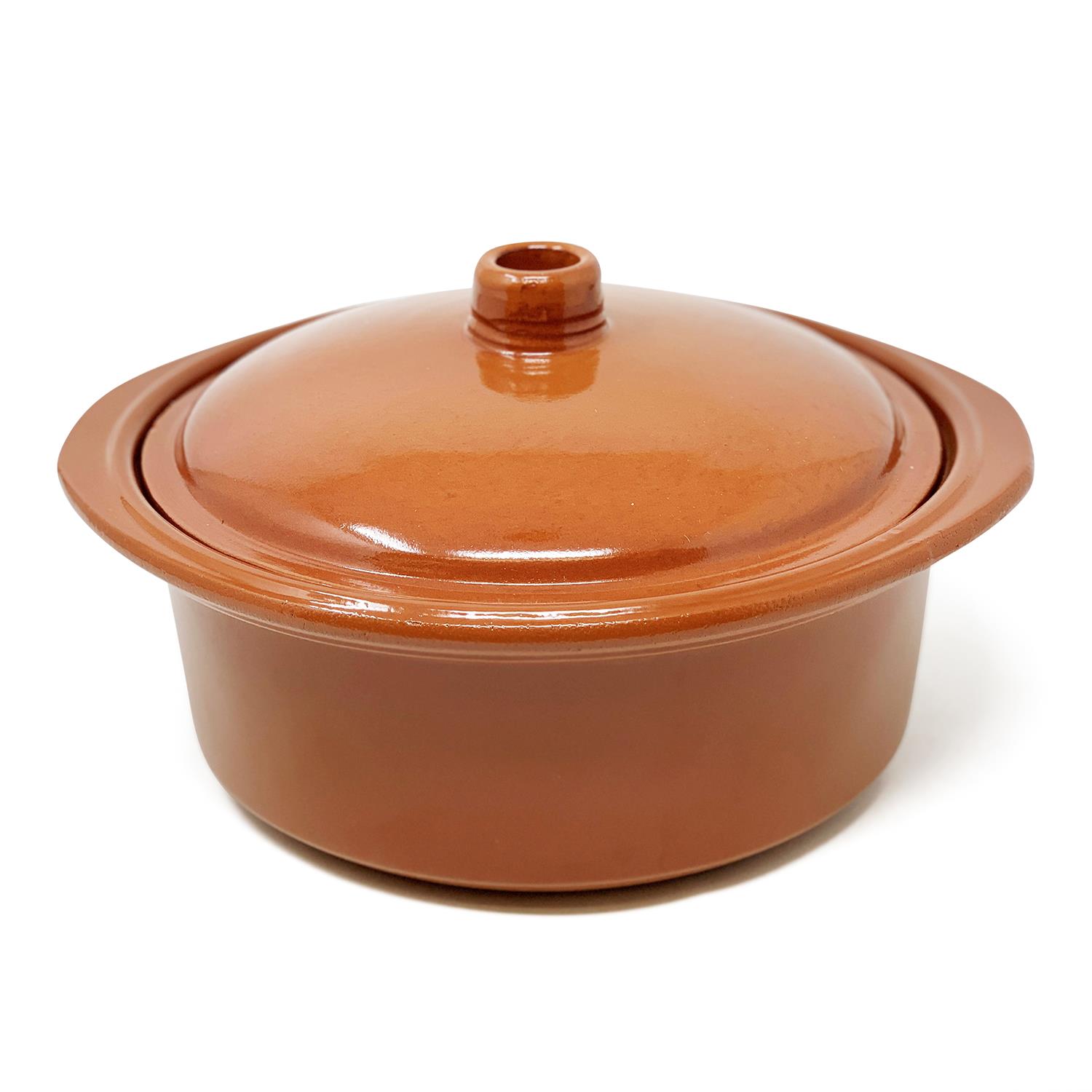 Casserole Dishes w/ Lids Terracotta Brown Kitchen Dining Oven Cooking Dishware - Picture 8 of 13