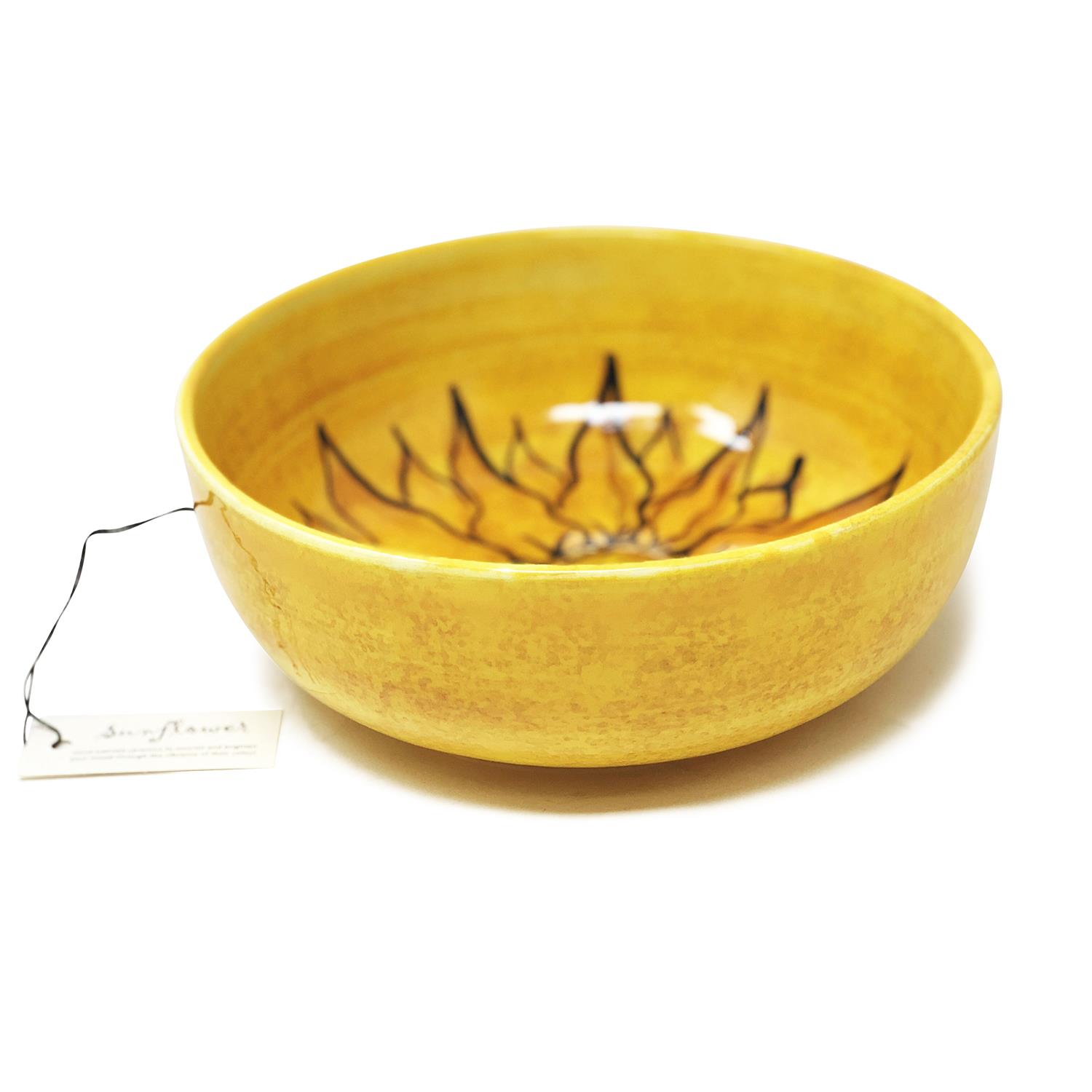 Sunflower Ceramic Flower Vase Jugs Conical Round Bowls Spoon Rest Dishware Décor - Picture 28 of 41