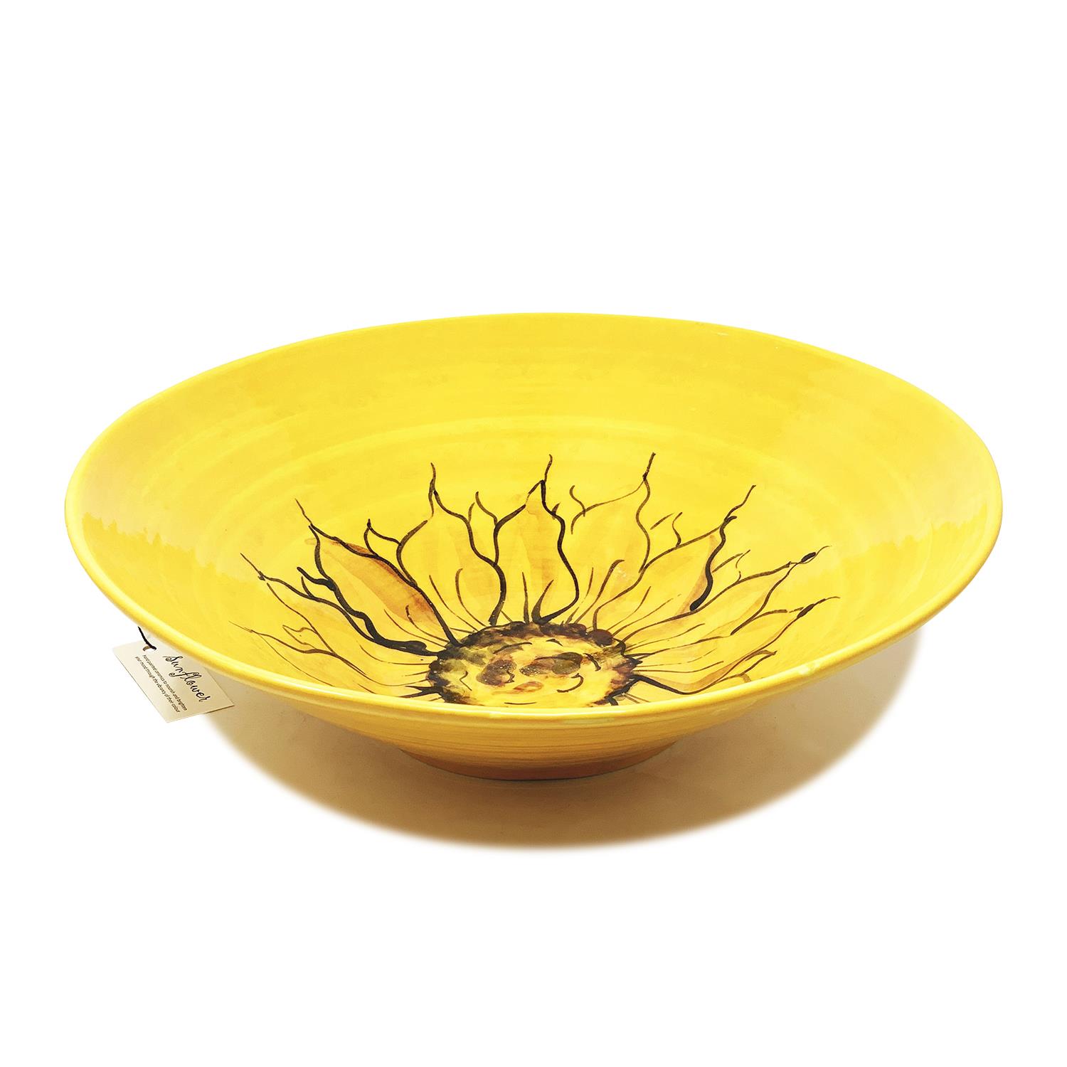 Sunflower Ceramic Flower Vase Jugs Conical Round Bowls Spoon Rest Dishware Décor - Picture 8 of 41