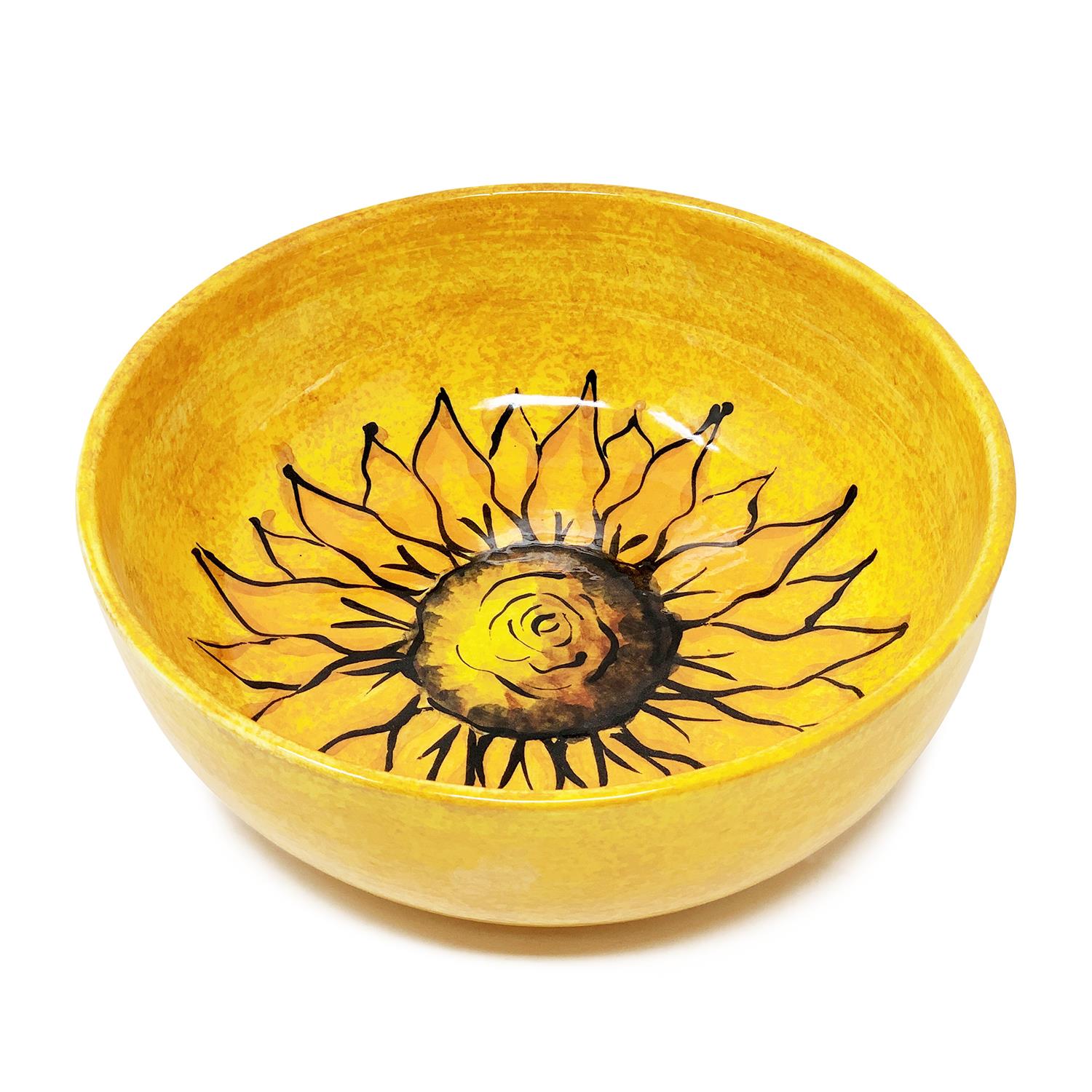 Sunflower Ceramic Flower Vase Jugs Conical Round Bowls Spoon Rest Dishware Décor - Picture 31 of 41
