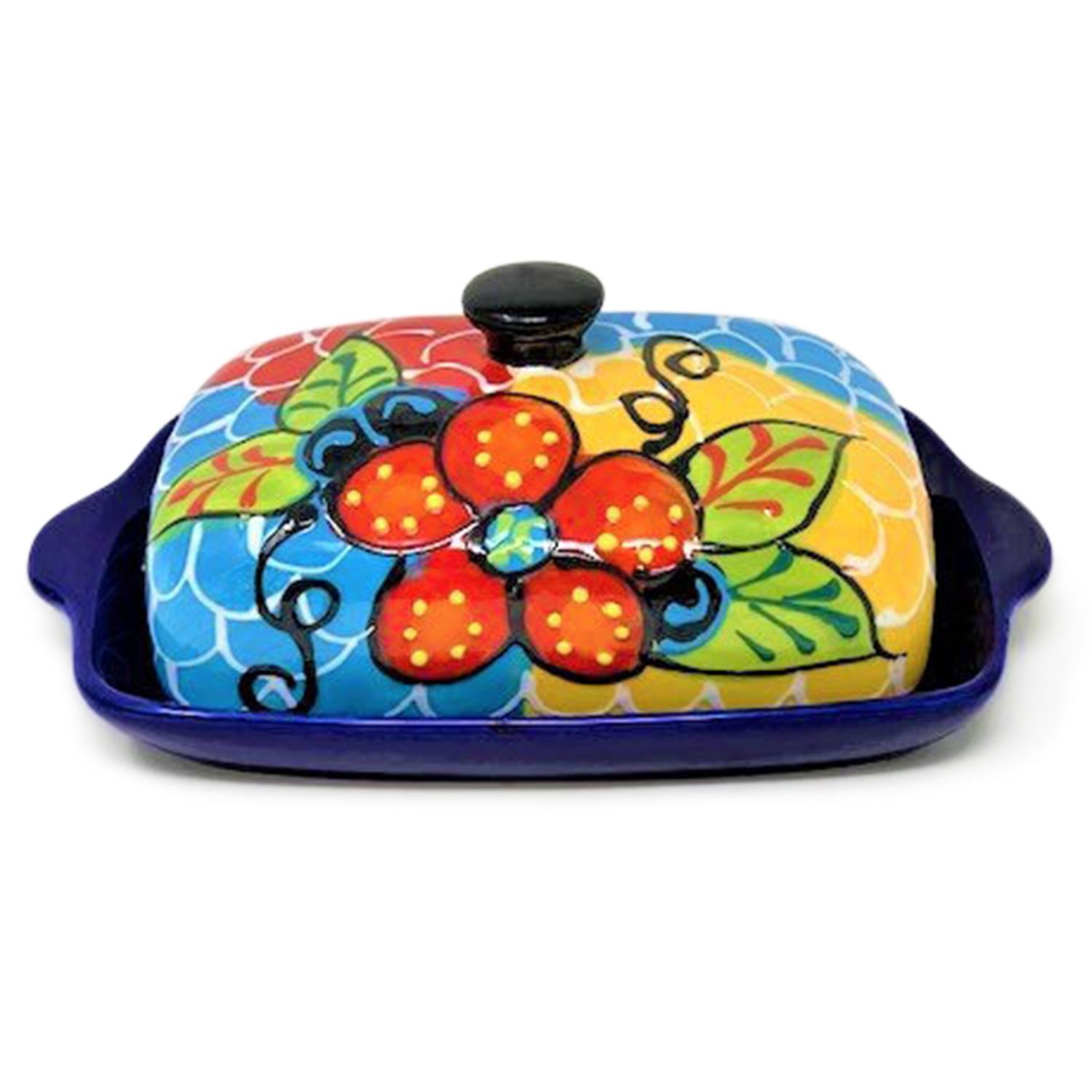 Butter Margarine Dish w/ Lid Kitchen Café Dining Breakfast Table Serving Storage - Picture 9 of 11