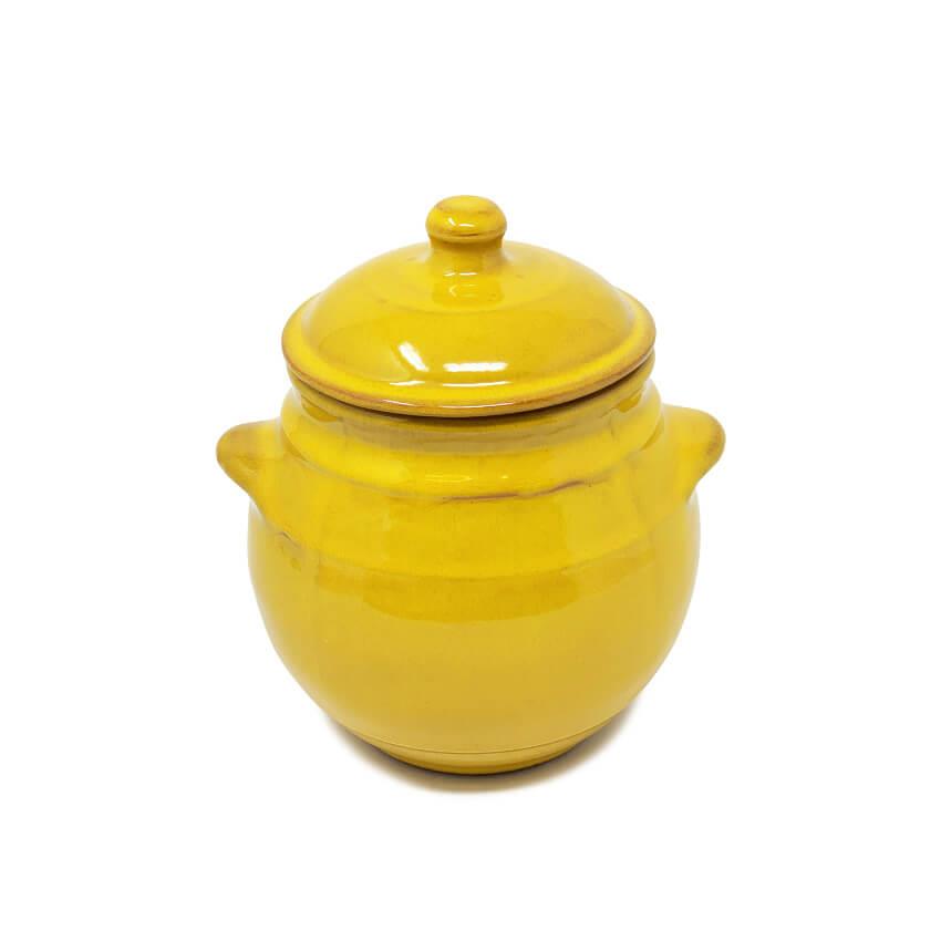 Ceramic Storage Jar w/ Lid Home Kitchen Dining Herb Spice Condiment Caddy Pot - Picture 25 of 27