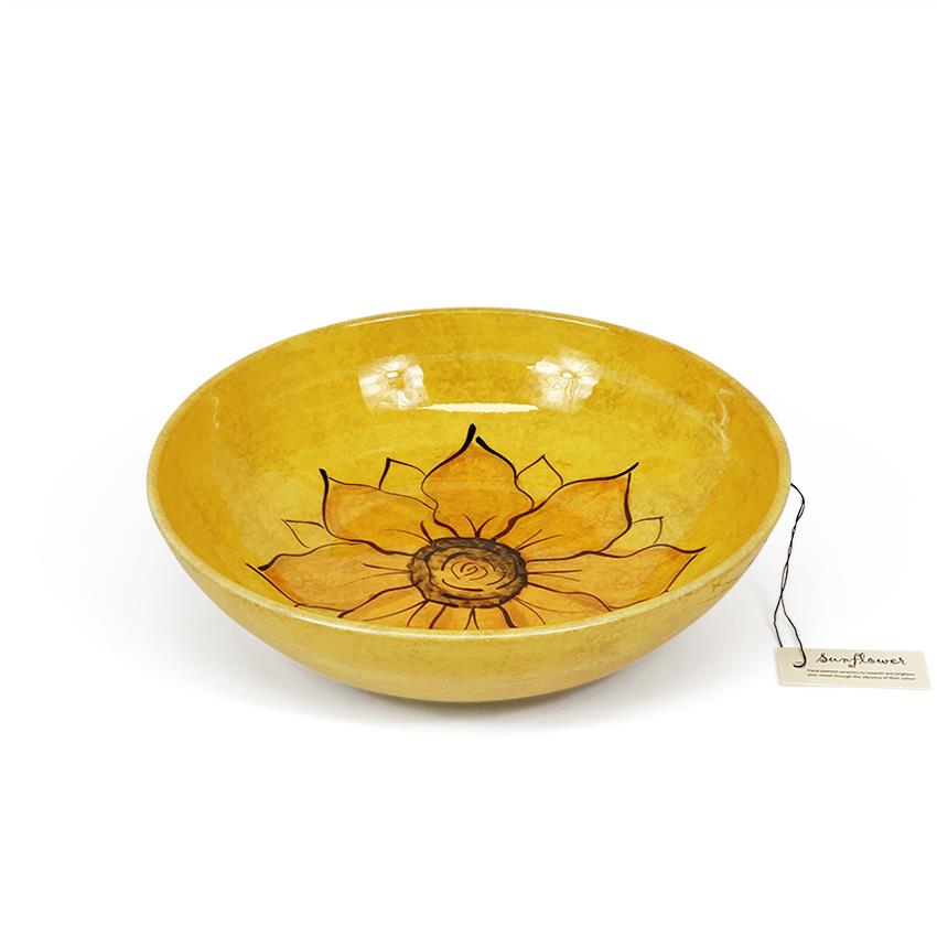 Sunflower Ceramic Flower Vase Jugs Conical Round Bowls Spoon Rest Dishware Décor - Picture 19 of 41
