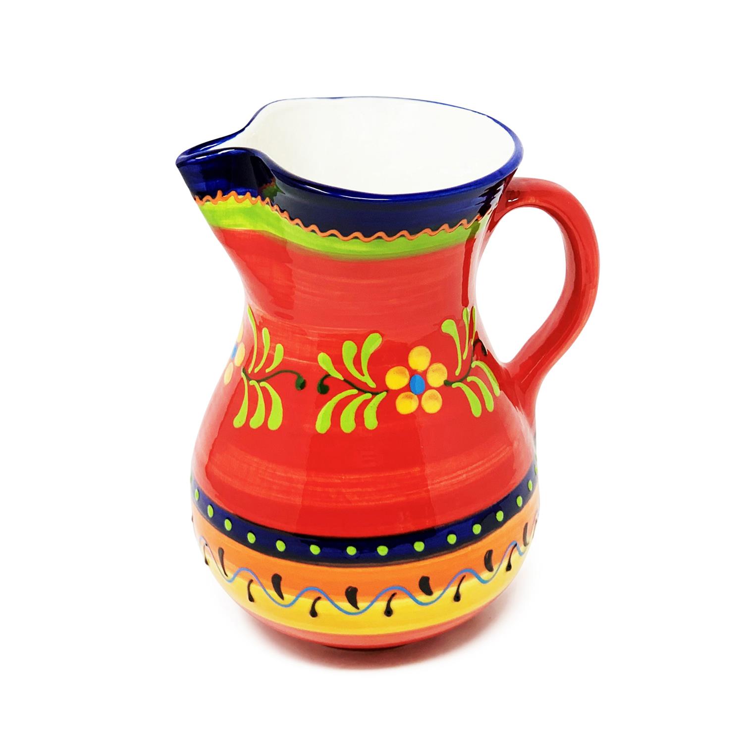 Pourer Pitcher Serving Jug Water Milk Flower Vase Ceramic Home Kitchen Décor 2L - Picture 13 of 18