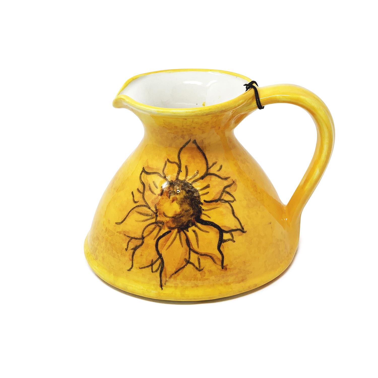 Sunflower Ceramic Flower Vase Jugs Conical Round Bowls Spoon Rest Dishware Décor - Picture 3 of 41
