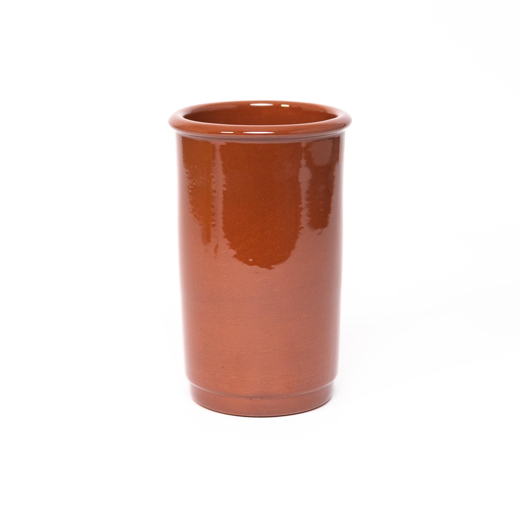 Wine Cooler Set El Toro Traditional Terracotta 21.5cm Chill Bottle Drink Holders - Picture 2 of 11
