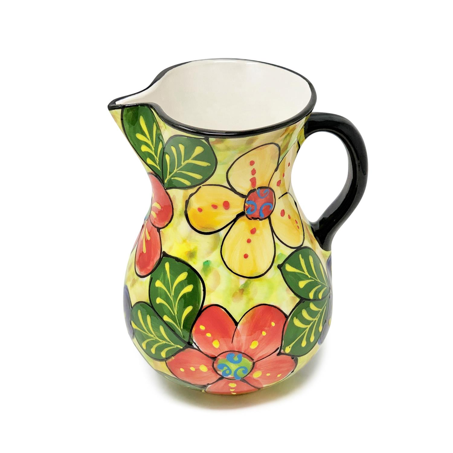 Pourer Pitcher Serving Jug Water Milk Flower Vase Ceramic Home Kitchen Décor 2L - Picture 15 of 18