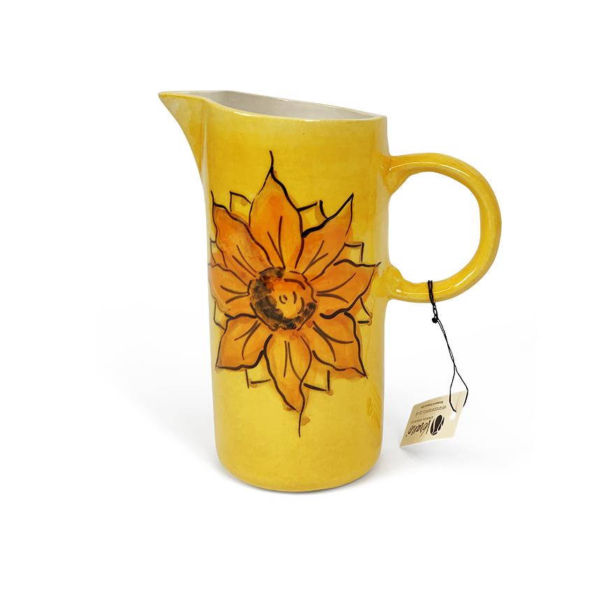 Sunflower Ceramic Flower Vase Jugs Conical Round Bowls Spoon Rest Dishware Décor - Picture 40 of 41