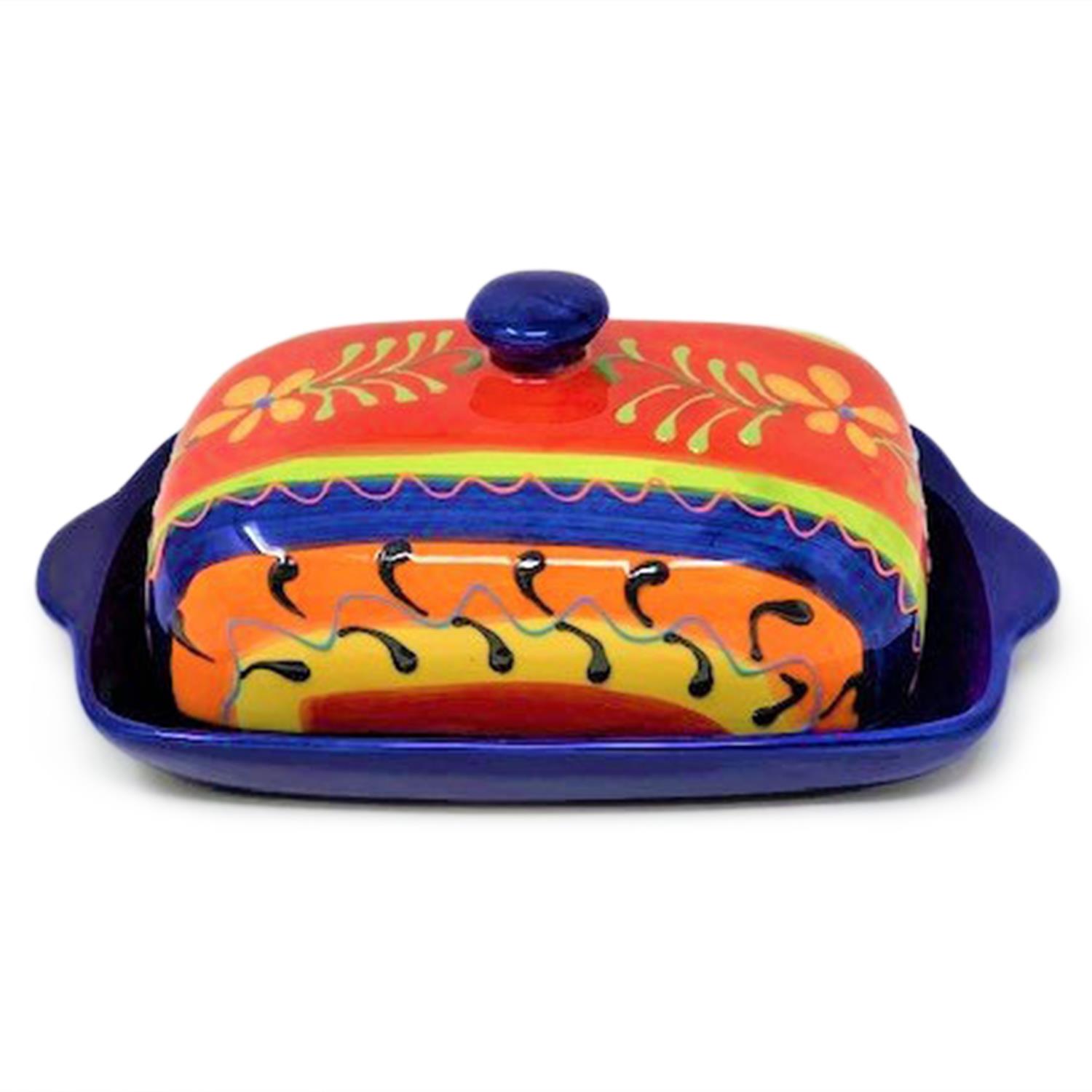 Butter Margarine Dish w/ Lid Kitchen Café Dining Breakfast Table Serving Storage - Picture 8 of 11