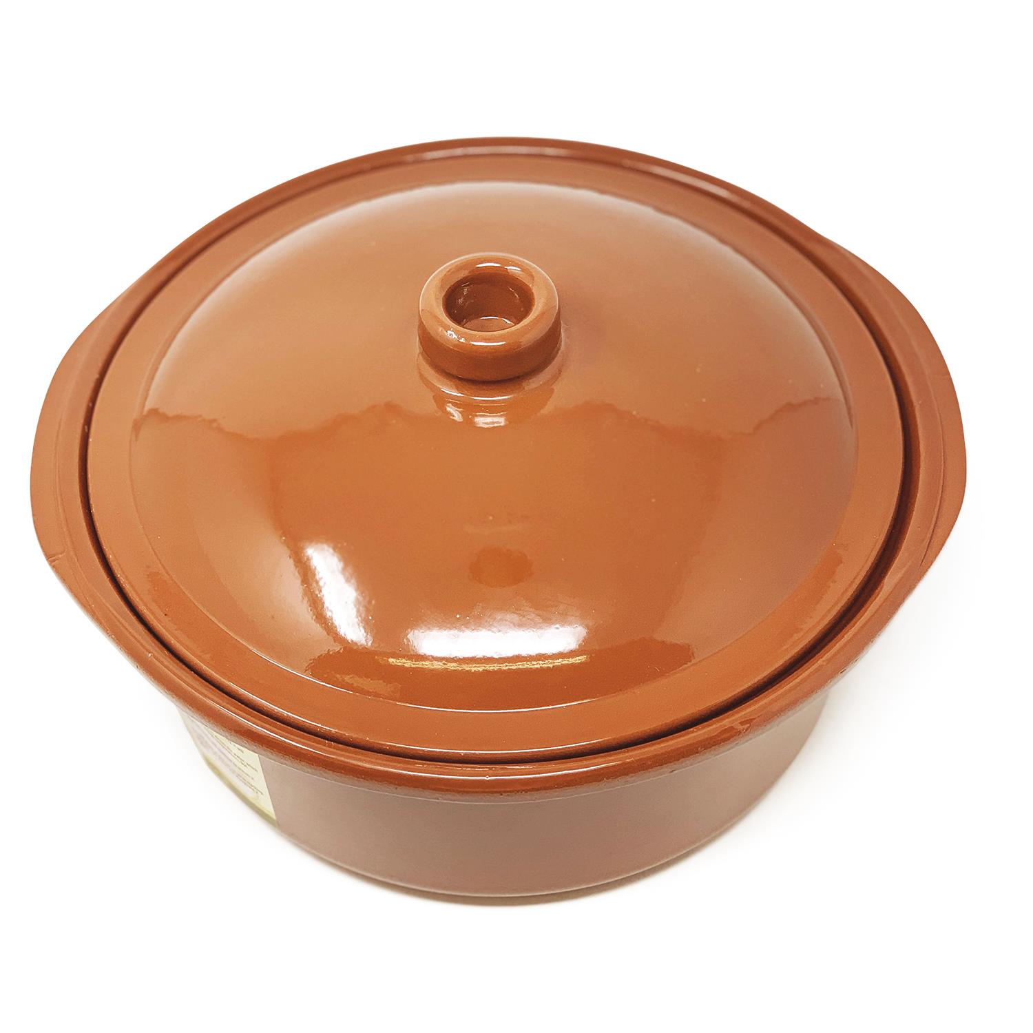 Casserole Dishes w/ Lids Terracotta Brown Kitchen Dining Oven Cooking Dishware - Picture 6 of 13