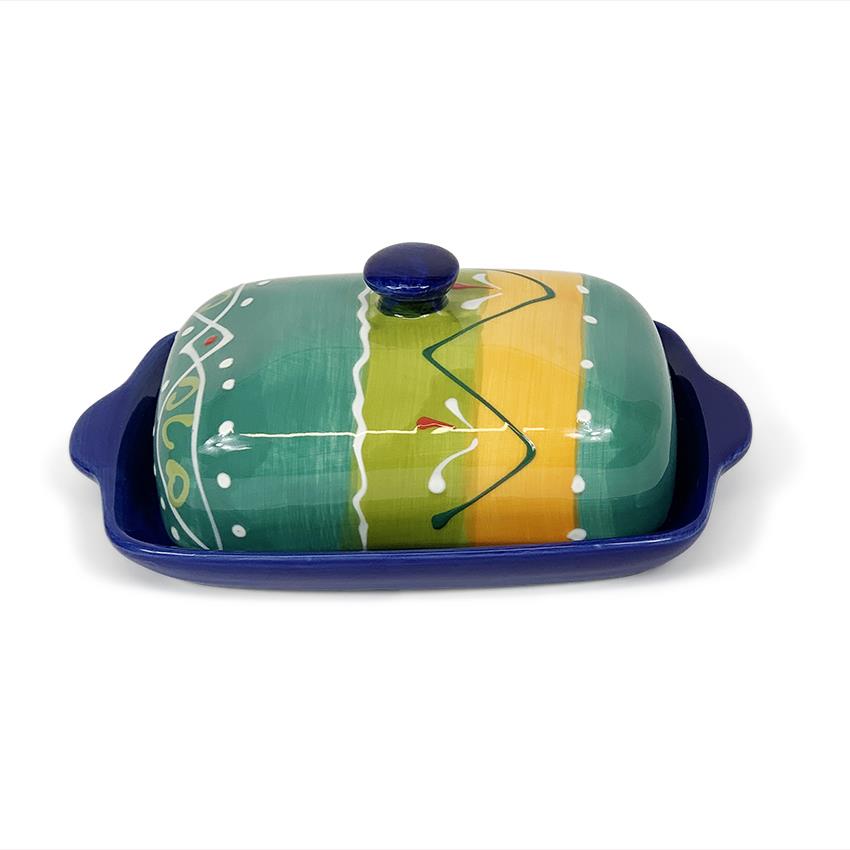 Butter Margarine Dish w/ Lid Kitchen Café Dining Breakfast Table Serving Storage - Picture 11 of 11