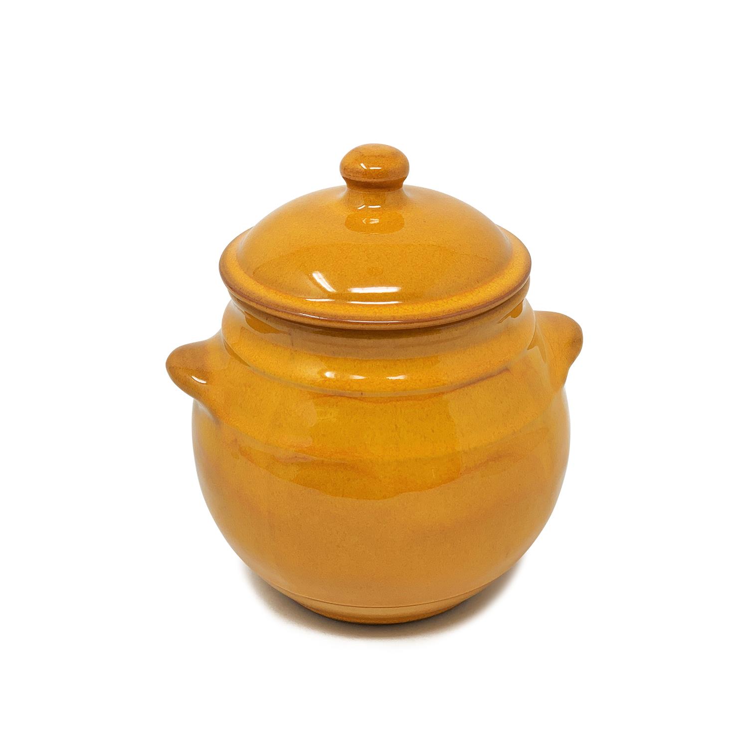 Ceramic Storage Jar w/ Lid Home Kitchen Dining Herb Spice Condiment Caddy Pot - Picture 20 of 27