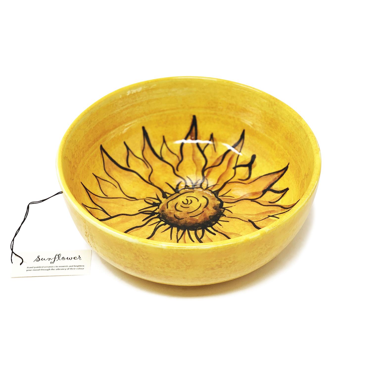 Sunflower Ceramic Flower Vase Jugs Conical Round Bowls Spoon Rest Dishware Décor - Picture 27 of 41