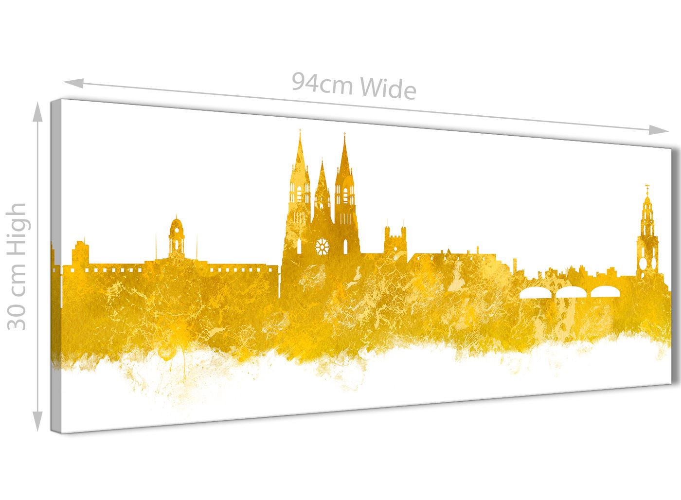 Cork Skyline Canvas Wall Art Print - 17 Colours Available - 94cm wide - Picture 60 of 86
