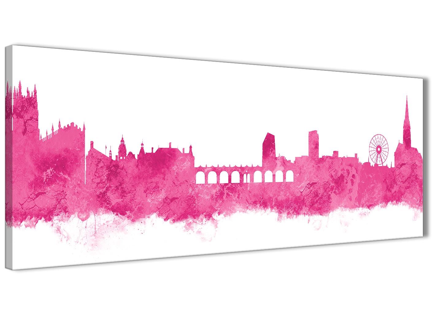 Sheffield Skyline Canvas Wall Art Print - 17 Colours Available - 94cm wide - Picture 42 of 86