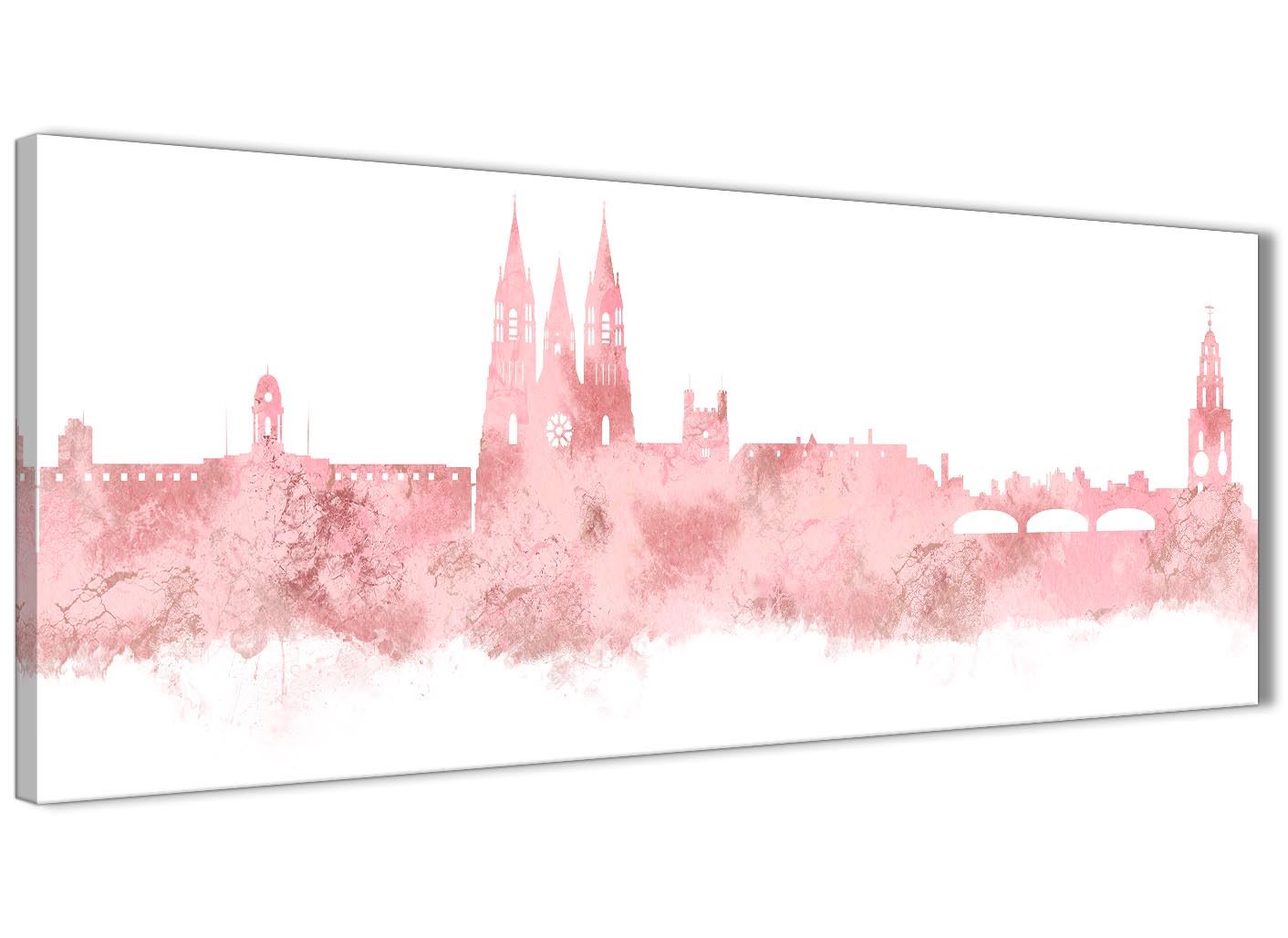 Cork Skyline Canvas Wall Art Print - 17 Colours Available - 94cm wide - Picture 8 of 86