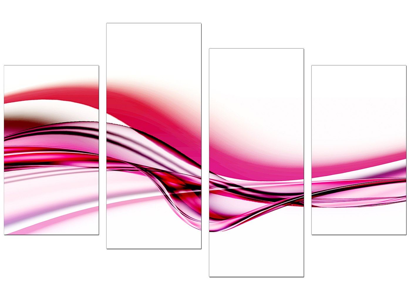 Large Modern Abstract Pink Canvas Wall Art Prints 130cm Set XL 4030 eBay