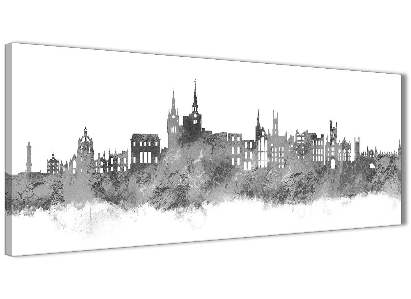 Aberdeen Skyline Canvas Wall Art Pictures Canvas Wall Art Abstract