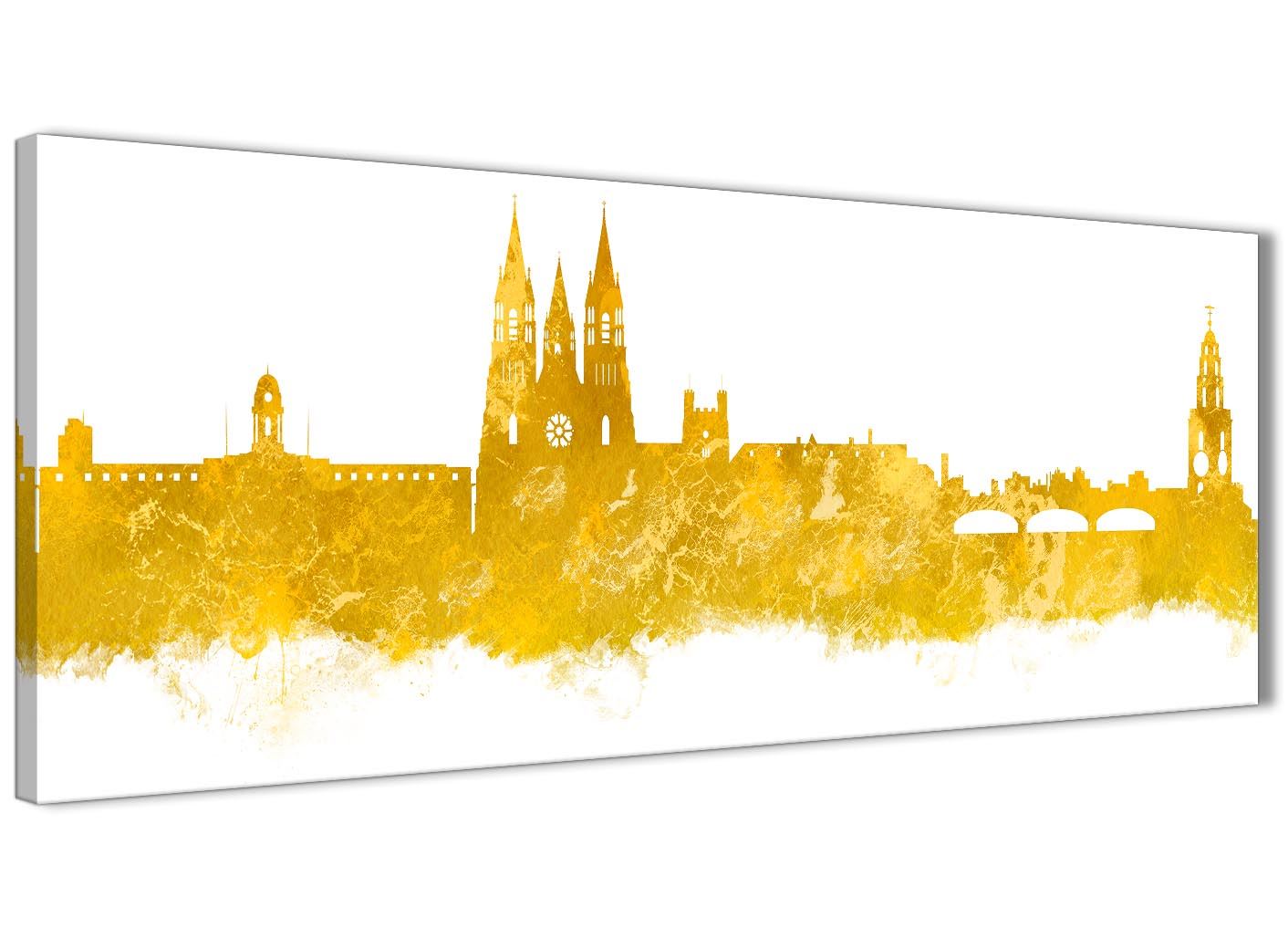 Cork Skyline Canvas Wall Art Print - 17 Colours Available - 94cm wide - Picture 58 of 86