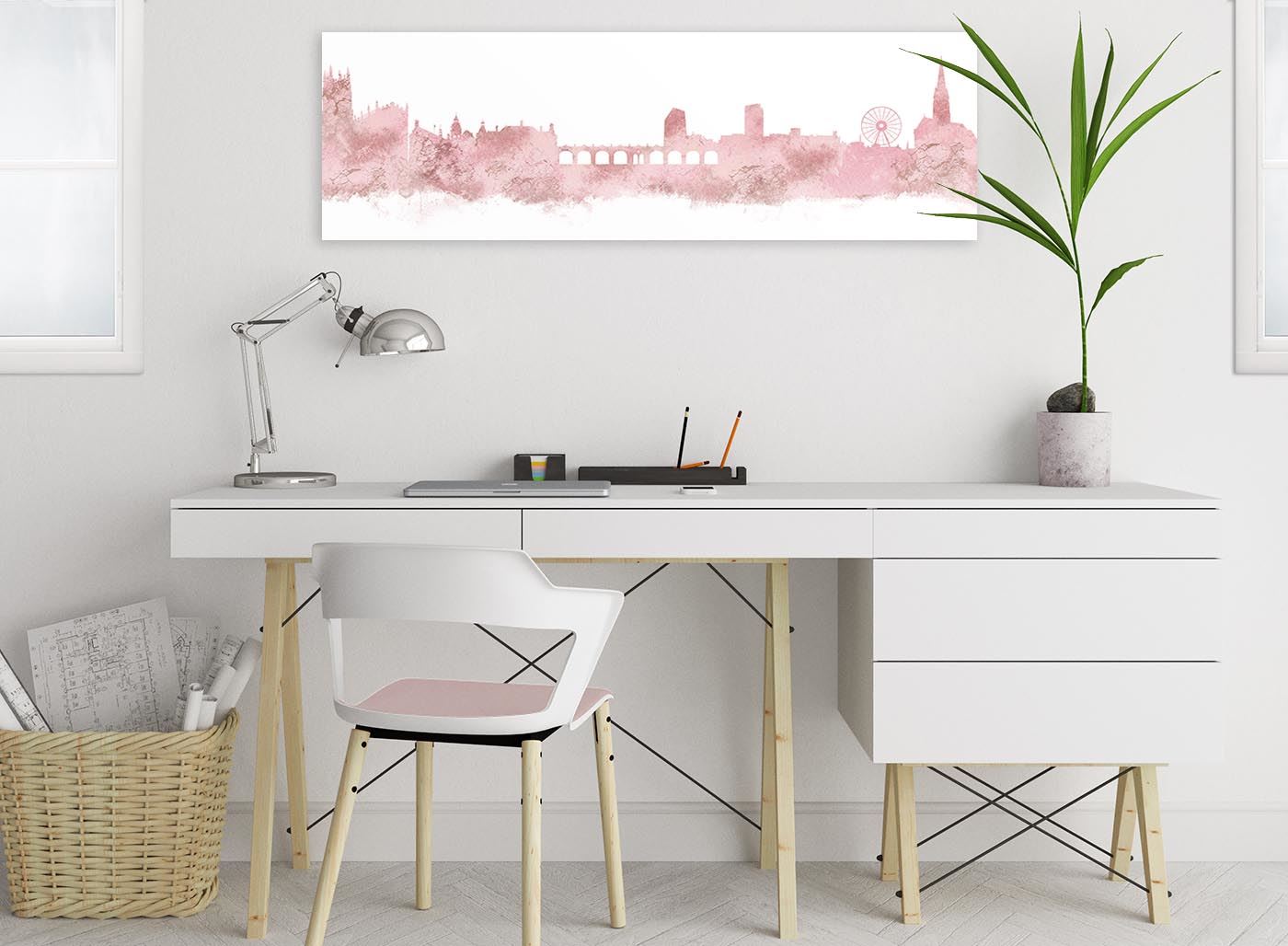 Sheffield Skyline Canvas Wall Art Print - 17 Colours Available - 94cm wide - Picture 11 of 86