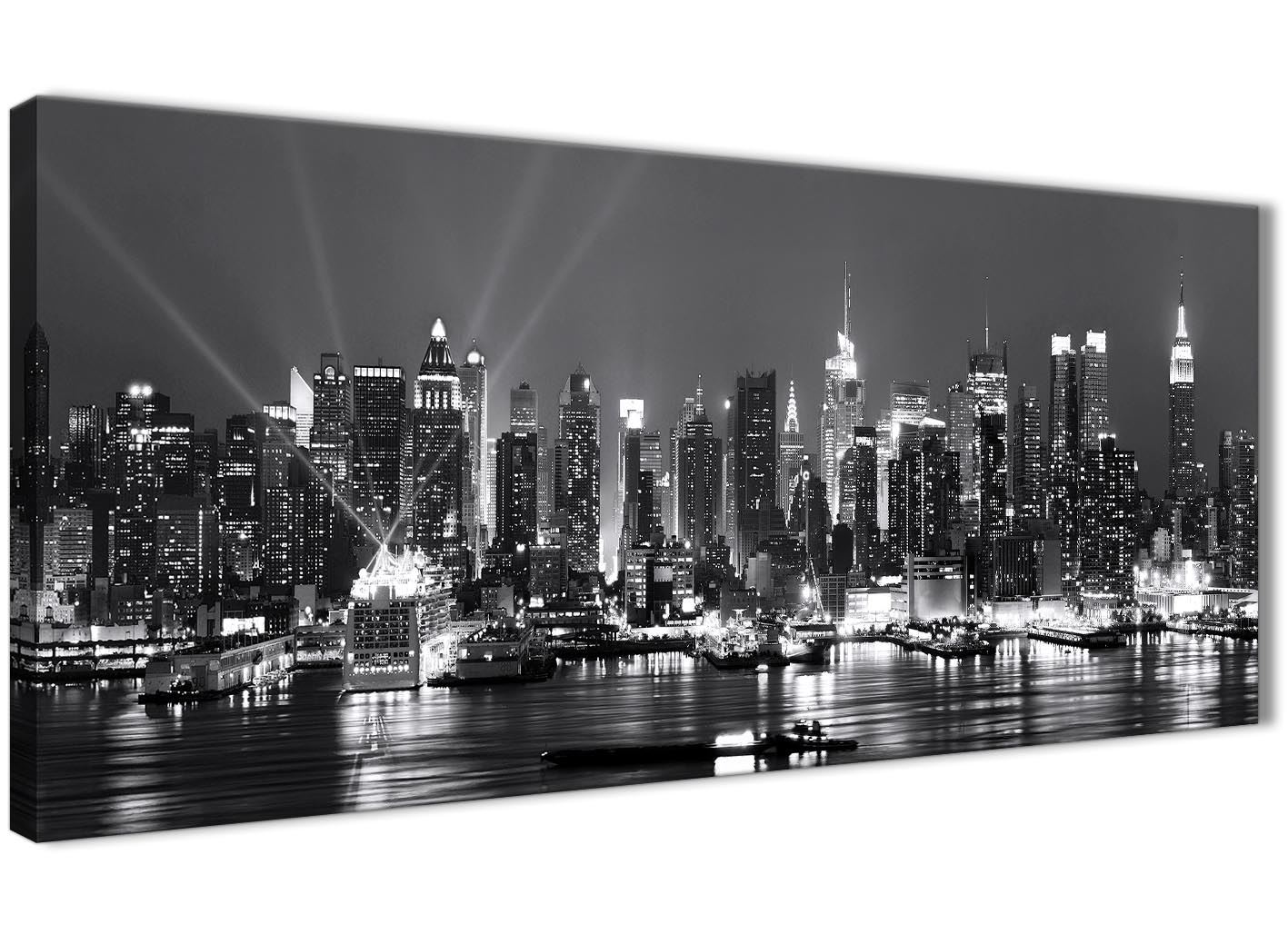 New York Hudson River Skyline Canvas - Landscape - 1435 ...