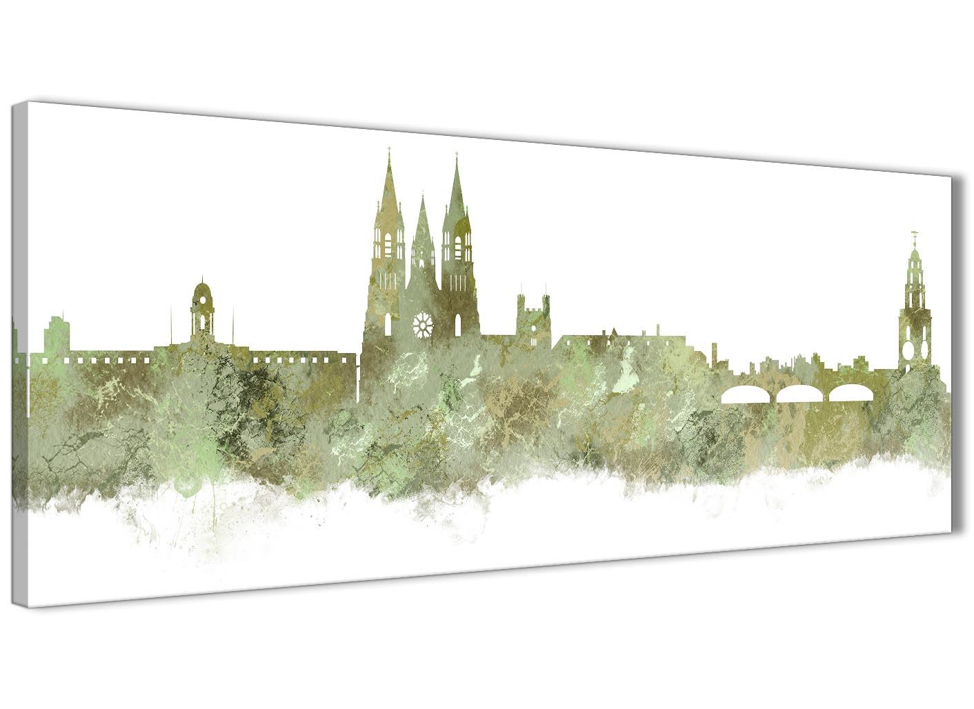 Cork Skyline Canvas Wall Art Print - 17 Colours Available - 94cm wide - Picture 78 of 86
