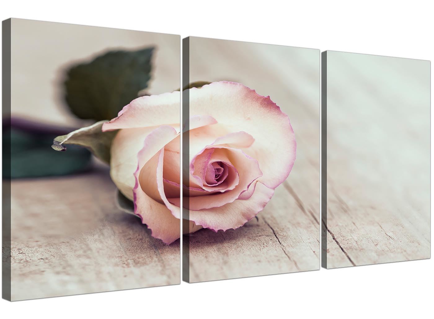 1s278s Cream Canvas Modern 49cm Square Vintage Shabby Chic French Rose