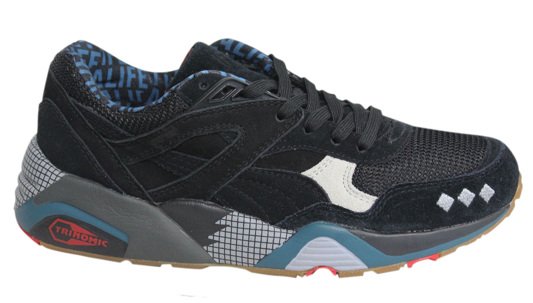Puma Golf in Pizzo Nero Scarpe Da Ginnastica Scarpa UK 3.5 Puma Golf in Pizzo Nero Scarpe Da Ginnastica Scarpa UK 3.5