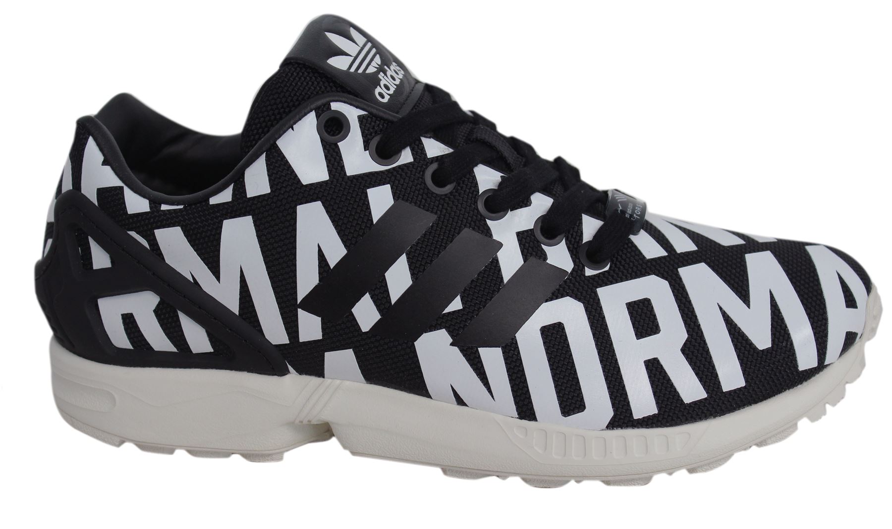 ADIDAS Originals Rita Ora ZX Flux Lacci Nero Bianco Scarpe Da Ginnastica da Donna B72683 M13 ADIDAS Originals Rita Ora ZX Flux Lacci Nero Bianco Scarpe Da Ginnastica da Donna B72683 M13