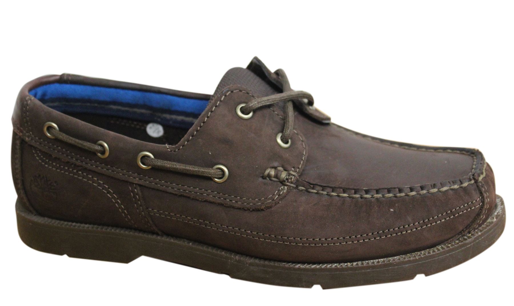 Timberland Piper Cover FG Lace Up Brown Leather Mens Boat Shoes A1G8C U14
