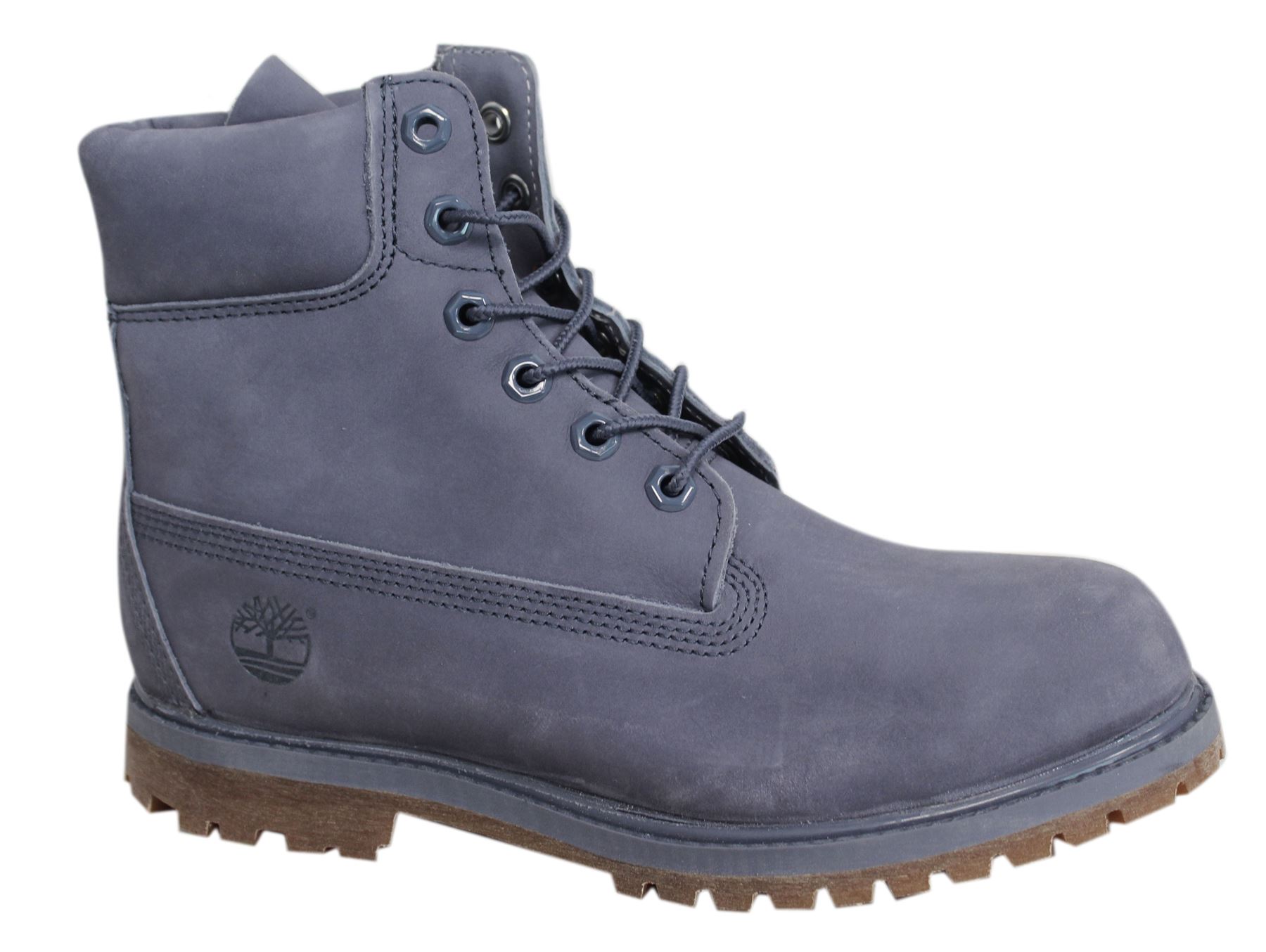 blue timberland heels