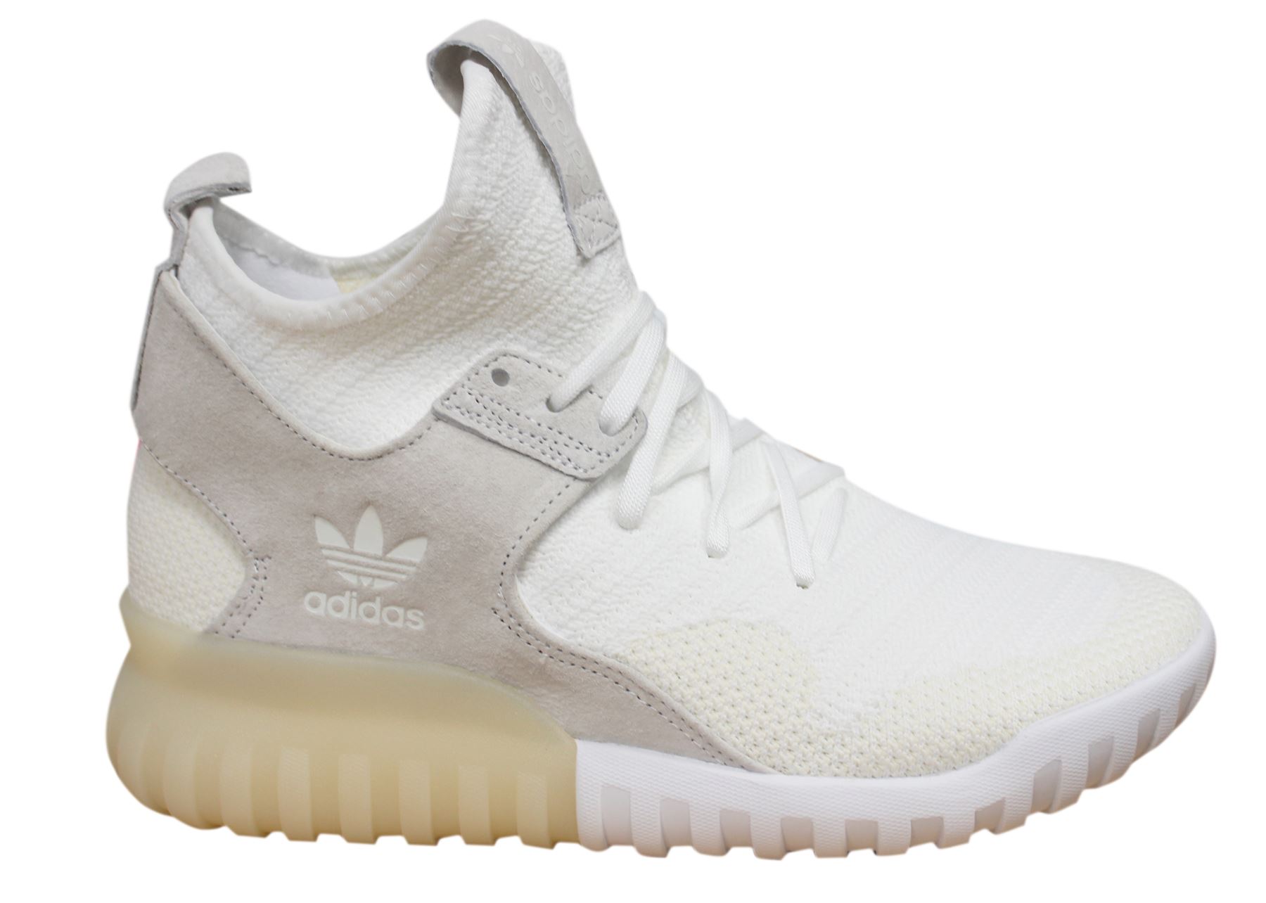 Adidas Originals Tubular X PK Lace Up White Mens Leather adidas BB2379 Tubular X Primeknit Schuh schwarz bei sport