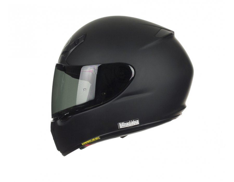 Shoei Ryd Mat Noir Integral Moto Casque Ebay