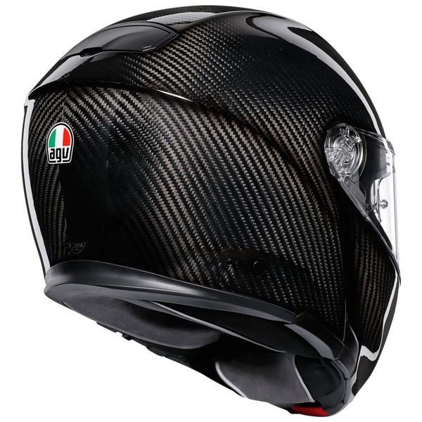 AGV Sports Modular Flip Up Gloss Carbon Motorcycle Helmet | eBay