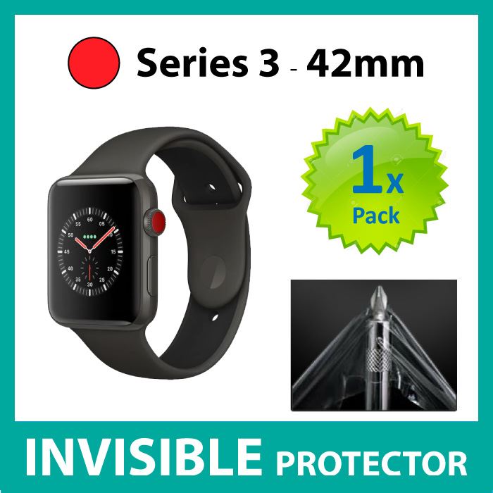 Apple Watch Series 3 42mm Screen Protector INVISIBLE Shield Military Grade 5060489659361 eBay