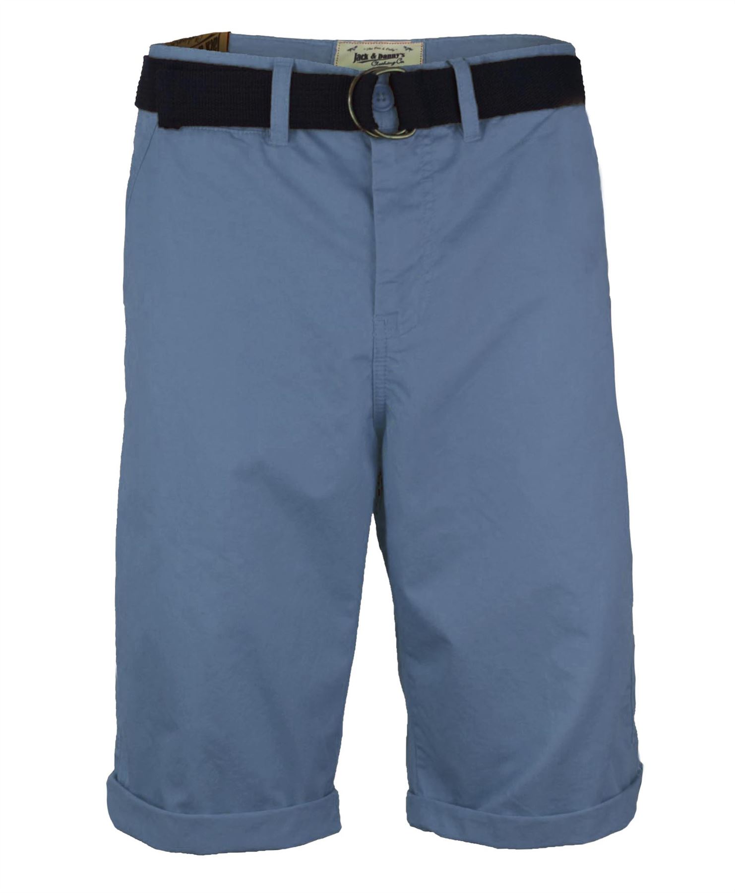 Mens Shorts Chino Cotton Pants Knee Length Summer Bottoms Casual Size W