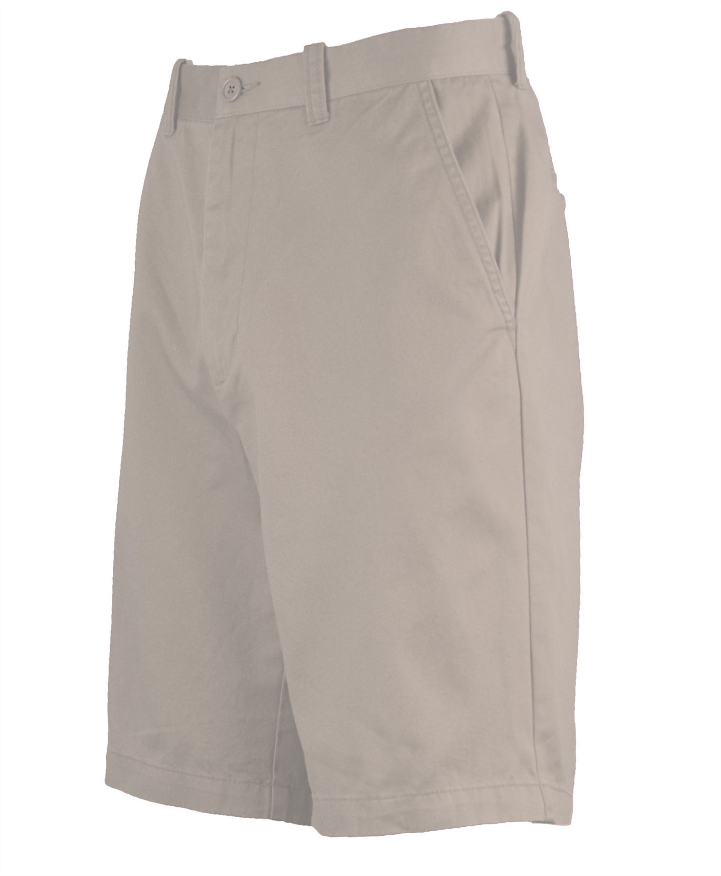 NEW MENS CASUAL SUMMER SHORTS PLAIN TWILL COTTON BOTTOMS ABOVE KNEE