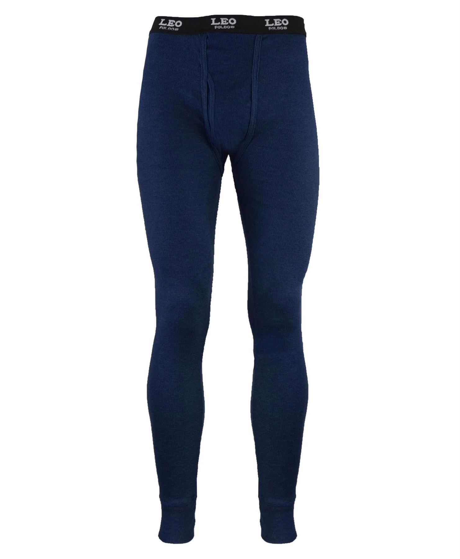 Mens Long Johns Underwear Pants Warm Thermal Bottoms Waffle Trousers