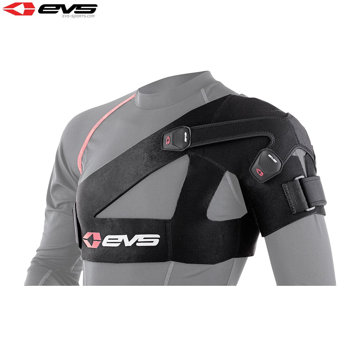 EVS SB03 Shoulder Stabiliser Black Adult Strap Exercise Sport MX Motocross