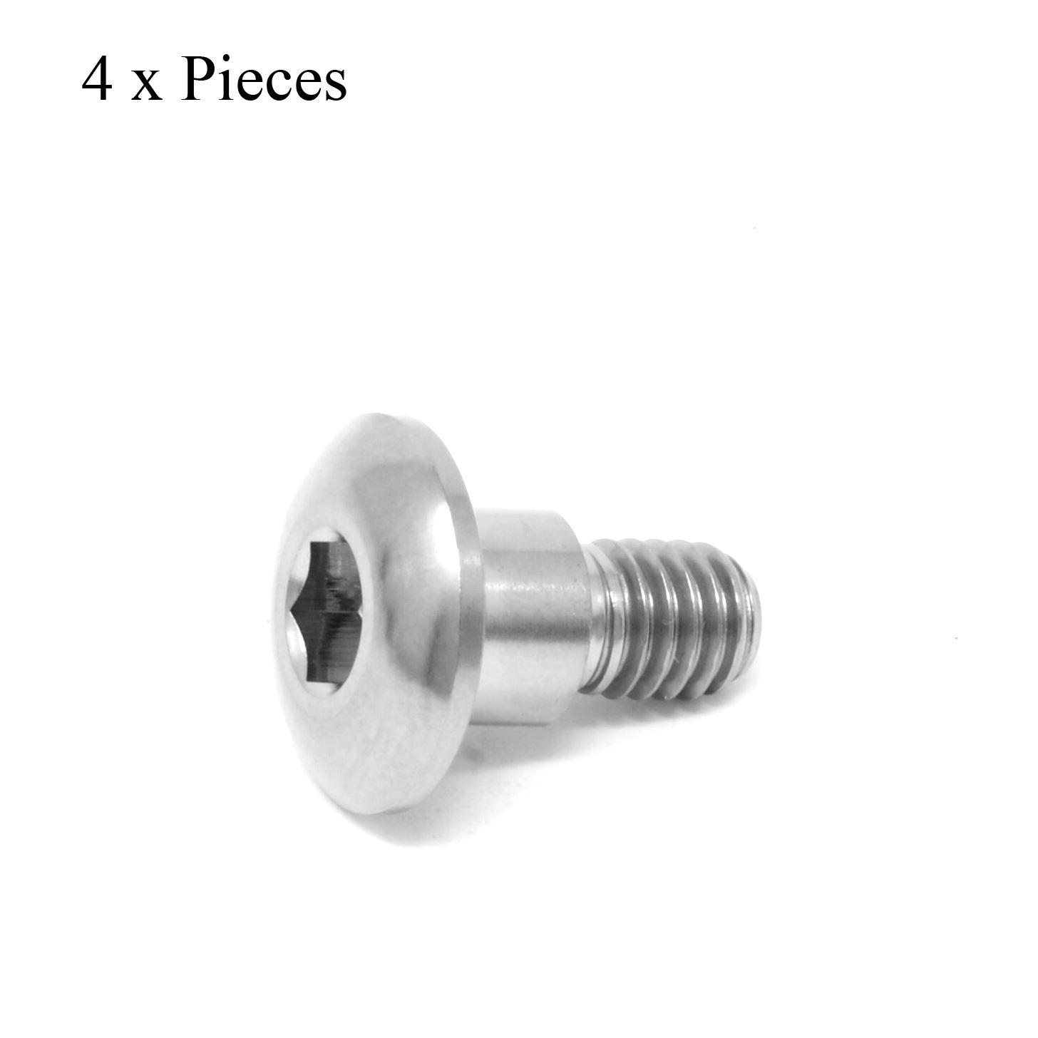 Titanium Honda fit Fairing Bolt 90114-MCJ-000 CBR600rr CBR900rr RVF400 Packs - Picture 5 of 9