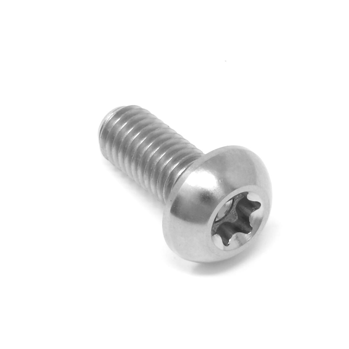 M5x 10 12 15 20 25 Titanium Button Head Torx t25 Screw Bolt Ti Low Profile x 0.8 - Picture 3 of 8