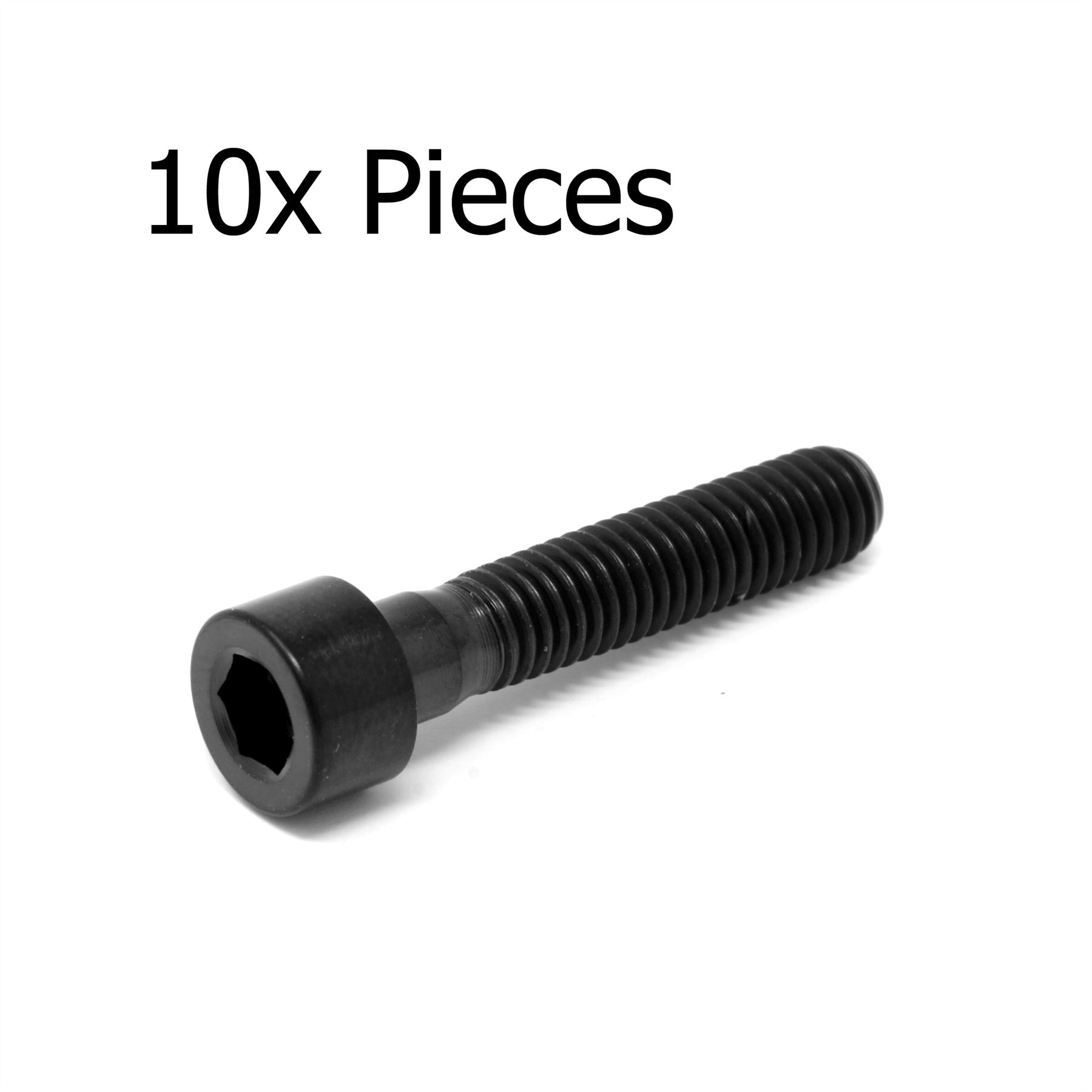 M6 x 30mm Titanium Cap Socket Allen Screw Bolt DIN 912 Ti 30 x 1.0 PACK Black - Picture 10 of 10