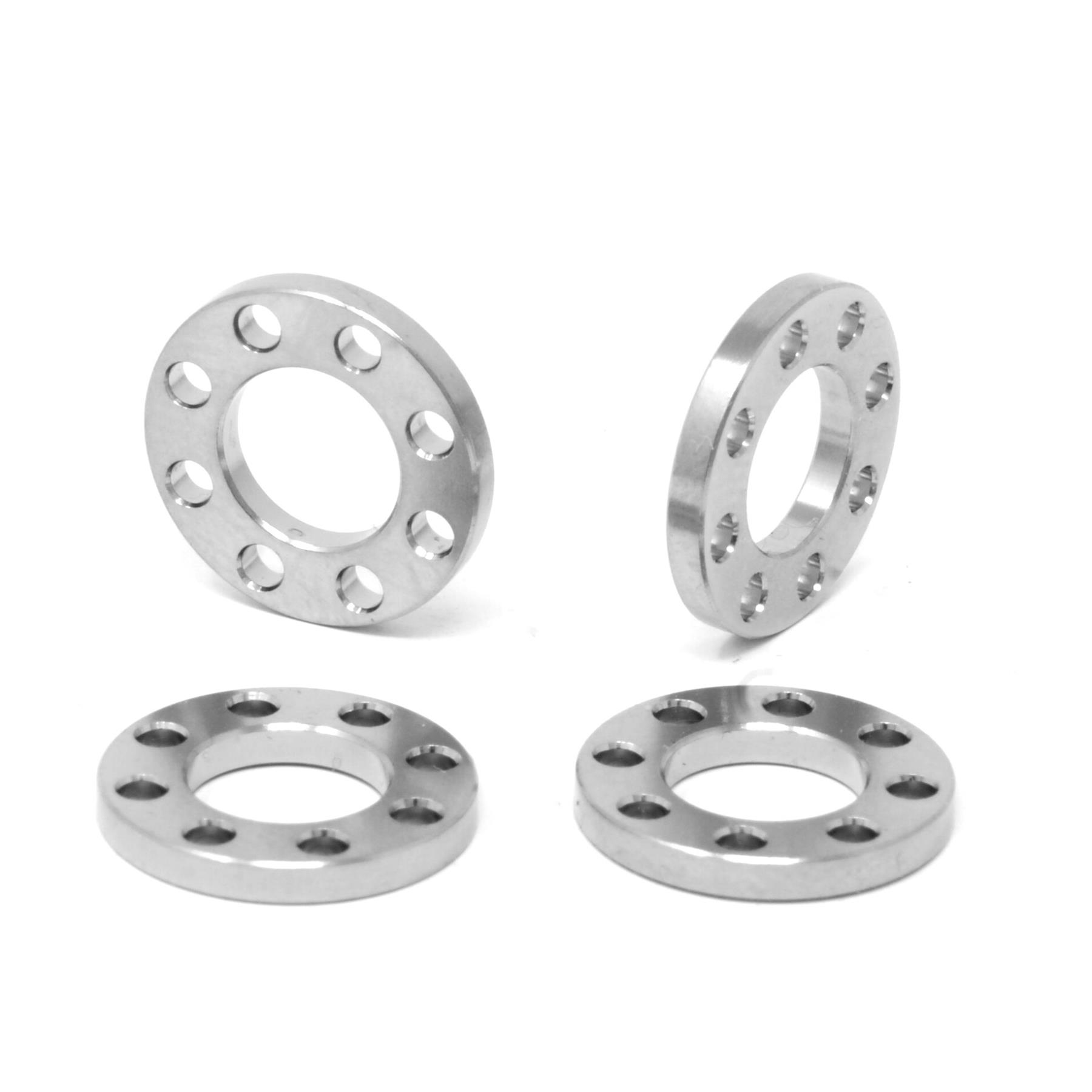 Lavadora plana de titanio M6 perforada 12 mm OD titanio Ti se adapta a paquetes Honda Yamaha - Imagen 3 de 3