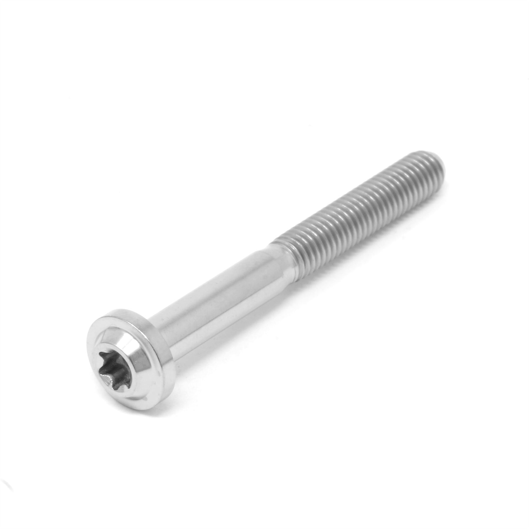 m5 x 10 Titanium Low Profile Screw Torx t25 x 0.8 Ti Washer Bolt 10-50mm Silver - Picture 12 of 13