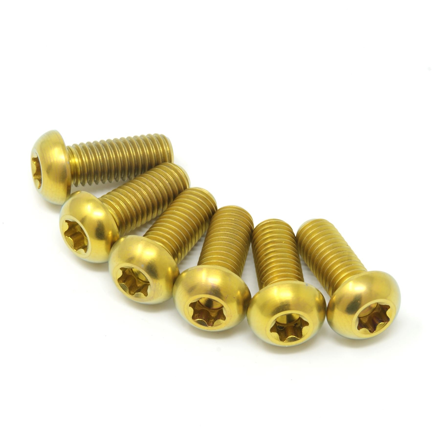 M8 20mm Titanium Button Head low Torx Ti Bolt Screw gr5 20 x 1.25 GOLD MultiPack eBay