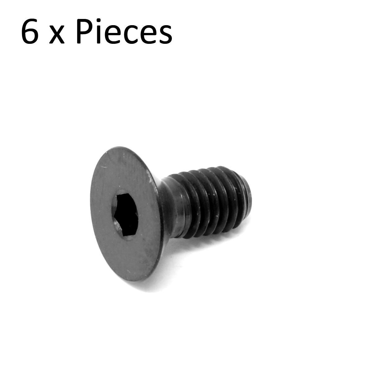 M5 x10 Titanium Countersunk Allen Bolt Screw x 0.8 DIN 7991 Ceramic Black Packs - Picture 8 of 10