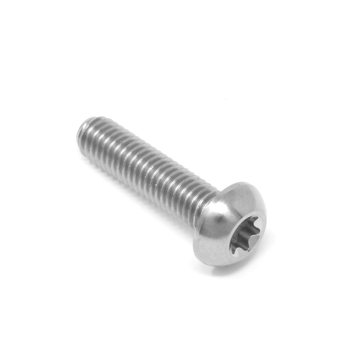 M5x 10 12 15 20 25 Titanium Button Head Torx t25 Screw Bolt Ti Low Profile x 0.8 - Picture 7 of 8