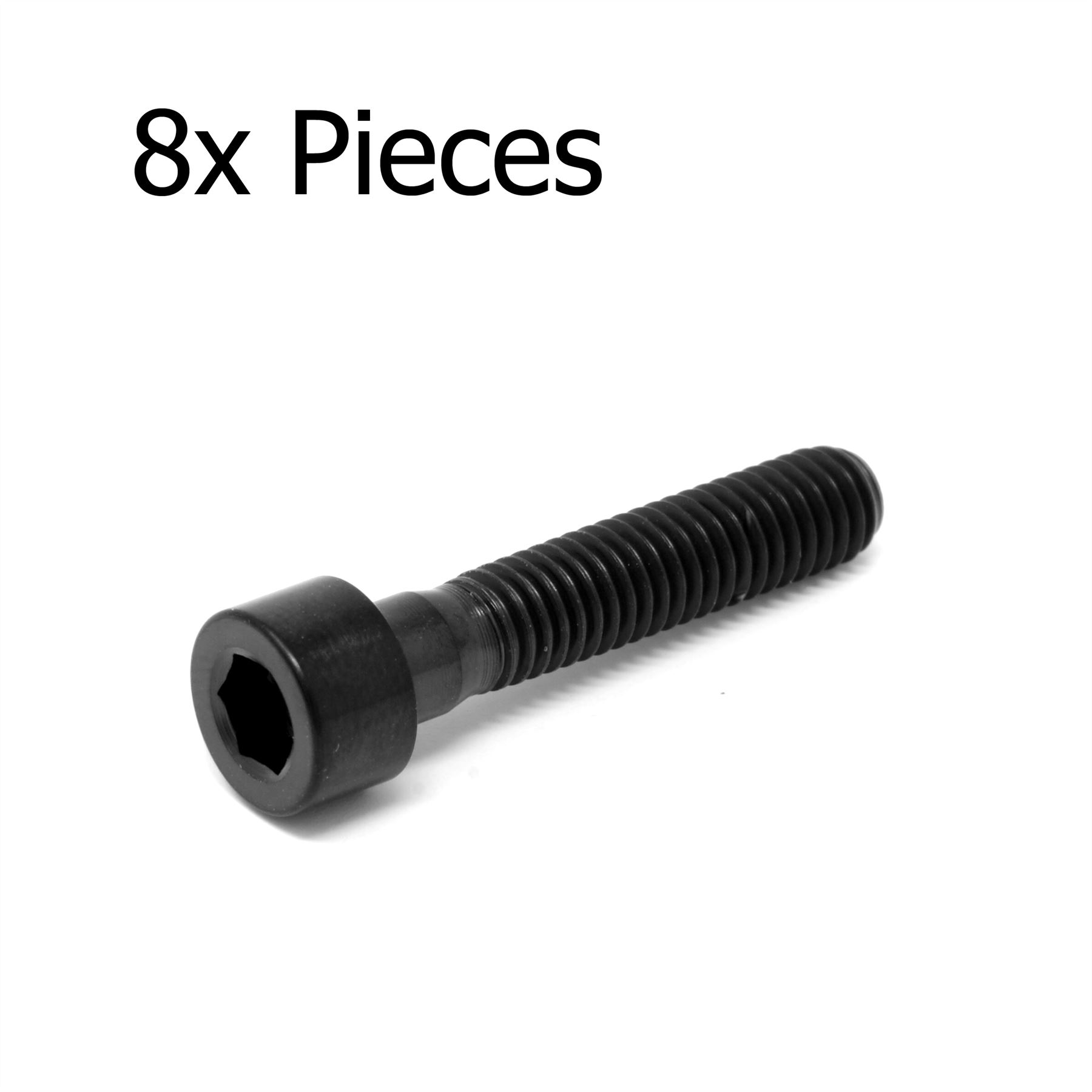 M6 x 30mm Titanium Cap Socket Allen Screw Bolt DIN 912 Ti 30 x 1.0 PACK Black - Picture 9 of 10